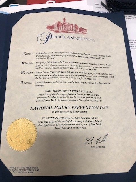 2025 NIPD Proclamation Staten Island, NYC Borough President 