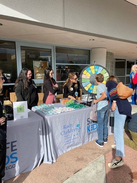 Spinning wheel in action