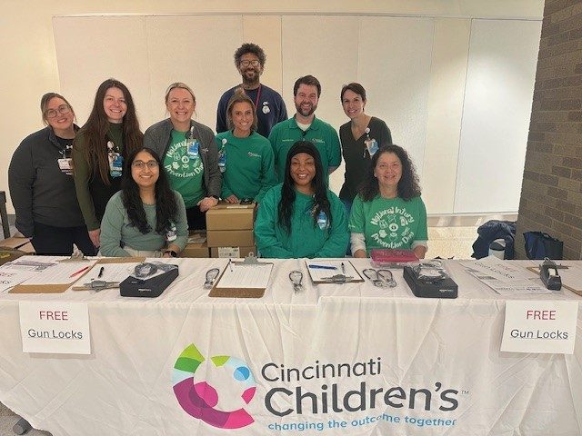 Staff wear Green for NIPD 